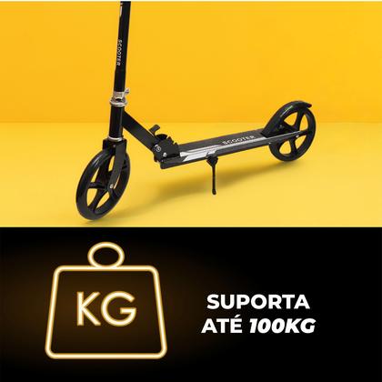 Imagem de Patinete Dobrável para Crianças, Adolescentes e Adultos, Ajustável em Altura, Design, Resistente e Leve, Ideal para Meninos e Meninas