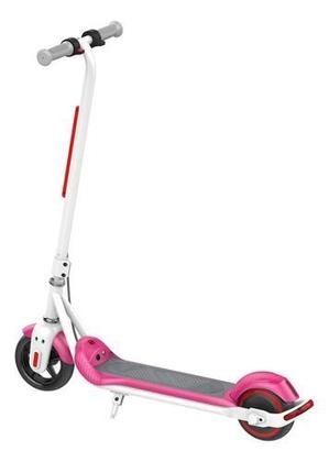 Imagem de Patinete Elétrico Infantil Rosa 24v C/ Freio E Led Good Mood