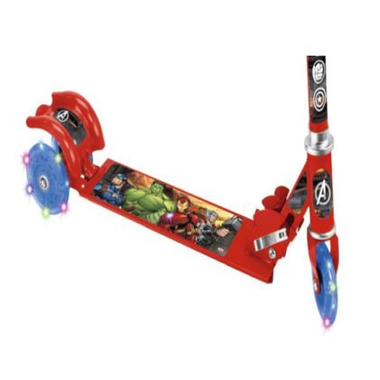 Imagem de Patinete Infantil 3 Rodas Avengers Thor Dobrável + Squeeze