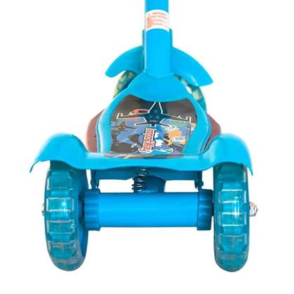 Imagem de Patinete Infantil 3 Rodas com Cesta e Luzes Importado