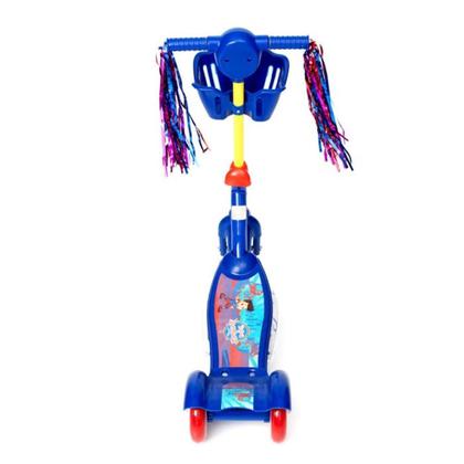 Imagem de Patinete Infantil Aventura Azul Escuro com Luz