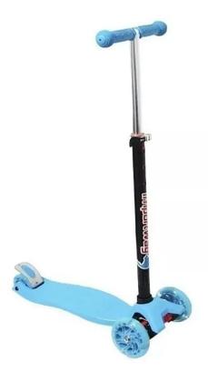 Patinete Infantil Importway Azul 3 Rodas Altura Ajustável Imagem de Patinete Infantil Importway Azul 3 Rodas Altura Ajustável