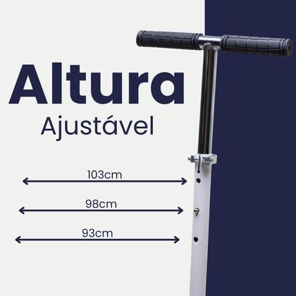 Imagem de Patinete Infantil Juvenil Menina Menino 2 Rodas Dobrável