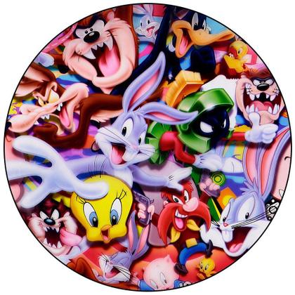 Imagem de Patinete Looney Tunes Infantil de 3 Rodas com Led nas Rodas