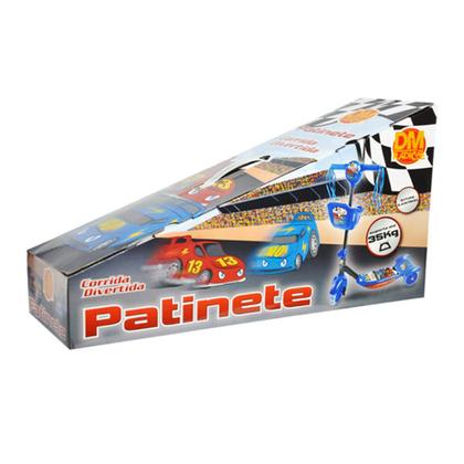 Imagem de Patinete Masculino Infantil 3 Rodas C/ Luzes Som Até 35 Kg