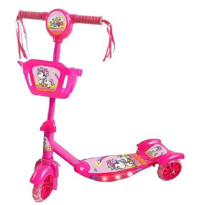 Imagem de Patinete Mini Unicórnio 3 Rodas Zoop Toys - Rosa ZP00784