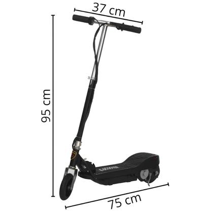 Imagem de Patinete Motorizado Elétrico Scooter Infantil Dobrável 120W Importway BWPE-120W Preto Bivolt