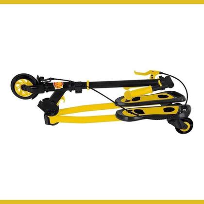 Imagem de Patinete Radical Frog New Amarelo dm Toys - DMR5819AM