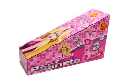Imagem de Patinete Rosa Luz E Som Belinda Com Cesto E Walkie Talkie