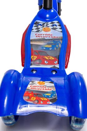 Imagem de Patinete Trinet Com Luz e Som Com 3 Rodas Otima Qualidade Azul