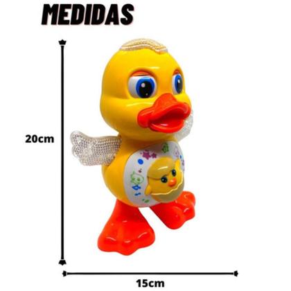 Imagem de Patinho Dançante Infantil brinquedo musical som e luz