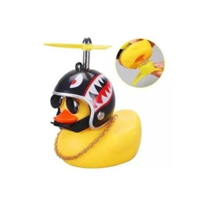Imagem de Patinho Jack Com Led Pato de Borracha Bike Moto