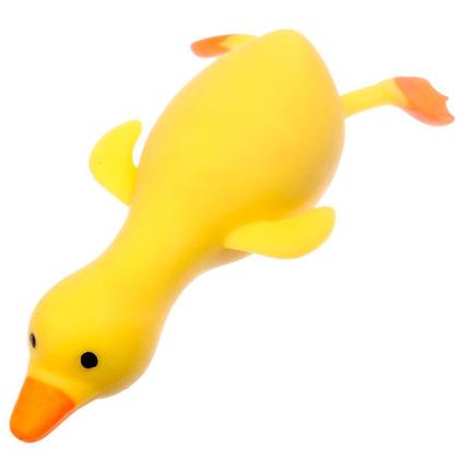 Imagem de Patinho Que Estica E Puxa Anti Estresse Divertido Fidget Toy - Dm Toys