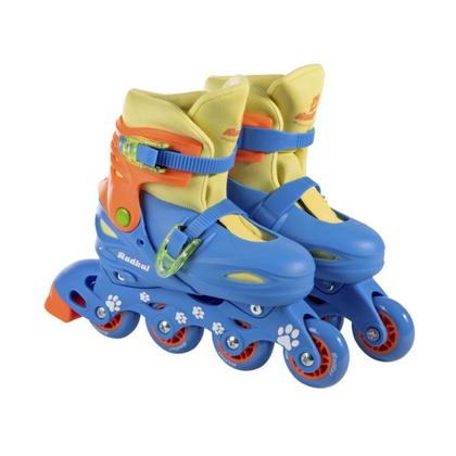 Imagem de Patins Ajustável Inline Azul e Verde 30 ao 33 PS-01LA Fênix - Fenix Brinquedos