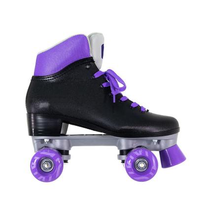 Imagem de Patins Bel Quad - Retro Basic Preto/Roxo Tam 36