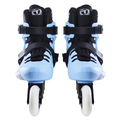 Imagem de Patins Freestyle Traxart Revolt Azul Claro- 80mm ABEC-9