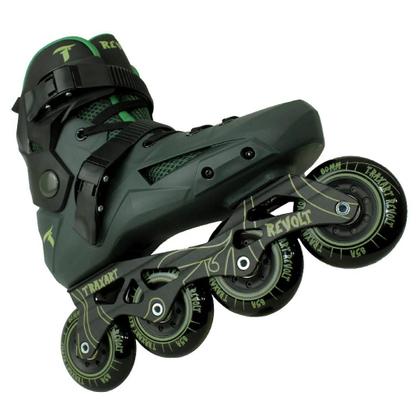 Imagem de Patins freestyle/urbano traxart revolt verde abec 9