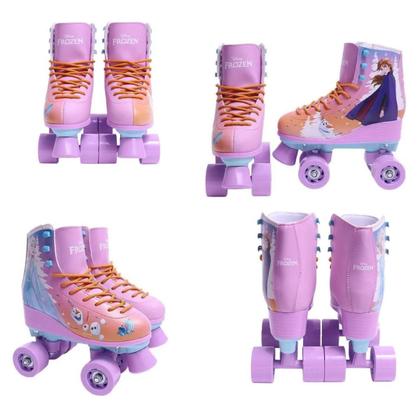 Imagem de Patins frozen 04 rodas tamanho 33/34 f0165-6 - fun