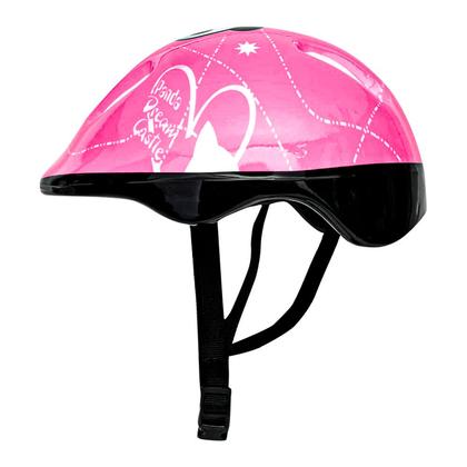 Imagem de Patins Infantil Ajustável Rosa 30-37 Com Freio Traseiro Roller Com Kit De Proteção Completo - Zippy Toys