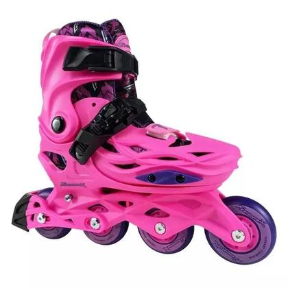 Imagem de Patins Infantil Freemix Rosa - 68/70mm ou 70/72mm ABEC-9