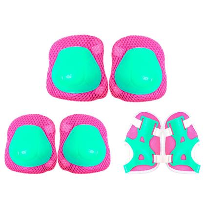 Imagem de Patins Infantil Rosa Freio Tamanho Ajustável 30-33 Até 60kg Unitoys
