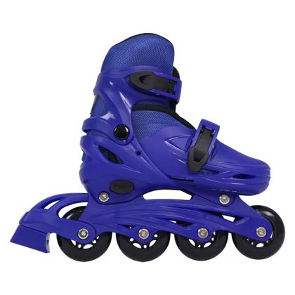 Imagem de Patins Inline Basic Azul (29-32) Bel