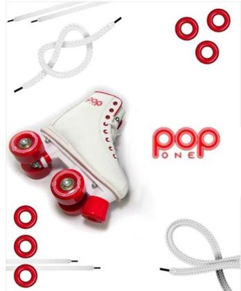 Imagem de Patins Quad 4 Rodas Roller Infantil Divoks Pop One Retrô Bra