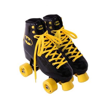 Imagem de Patins Quad Batman Tam. 35 Com Cadarço Preto/amarelo - Bel S