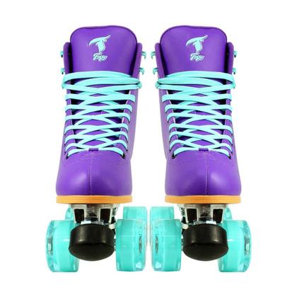 Imagem de Patins Quad Traxart Foxxy Roxo - 58mm x 32mm ABEC-5