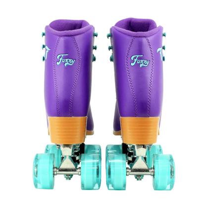 Imagem de Patins Quad Traxart Foxxy Roxo - 58mm x 32mm ABEC-5