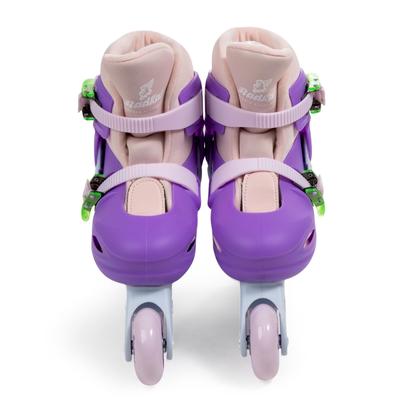 Imagem de Patins Roller Inline Infantil Roxo 34-37 Fenix