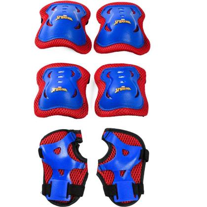 Imagem de Patins Spider MAN 32-35 KIT Protecao KIT