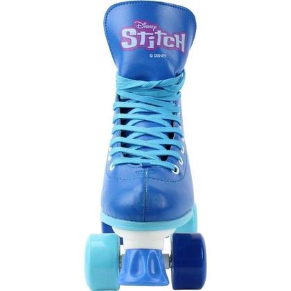 Imagem de Patins STITCH Retro 4 Rodas Tamanho 35-36 Azul BBR TOYS
