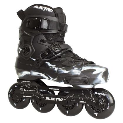 Imagem de Patins Traxart Electro V2 Freestyle - 80mm ABEC-9 Cromo