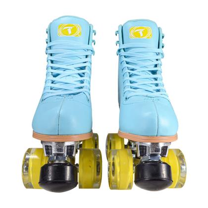 Imagem de Patins Traxart Foxxy Azul Quad - 58mm x 32mm ABEC-5