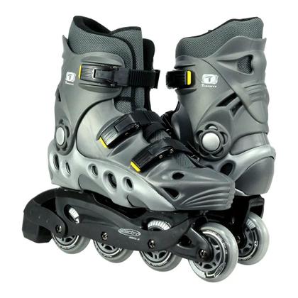 Imagem de Patins Traxart Recreação Spectro Cinza - 72mm ABEC-5