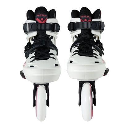 Imagem de Patins Traxart Volt + 2.0 Branco  Inline Freestyle - 80mm ABEC-9