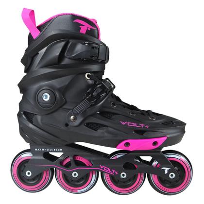 Imagem de Patins Traxart Volt + 2.0 Rosa 80mm ABEC-9