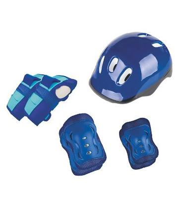 Imagem de Patins Tri In-Line Ajustavel Azul Com Acessorios Fenix 30 a 33