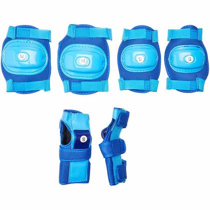 Imagem de Patins Tri-Line/In-Line Ajustáveis com Acessórios - 26/29 - Azul - Fênix