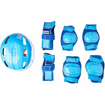 Imagem de Patins Tri-Line/In-Line Ajustáveis com Acessórios - 26/29 - Azul - Fênix