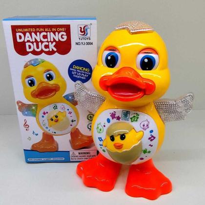 Imagem de Pato Dancing Duck Repete a Fala, Anda, Com Luz de Led e Som