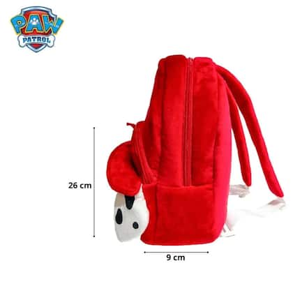 Imagem de Patrulha Canina 1x Mochila Infantil Pelúcia Marshall ou Chase Escolha seu Modelo CANDIDE Mochila Pelúcia Patrulha Canina
