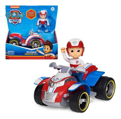 Imagem de Patrulha Canina Boneco Brinquedo Veiculo Solido Ryder Sunny