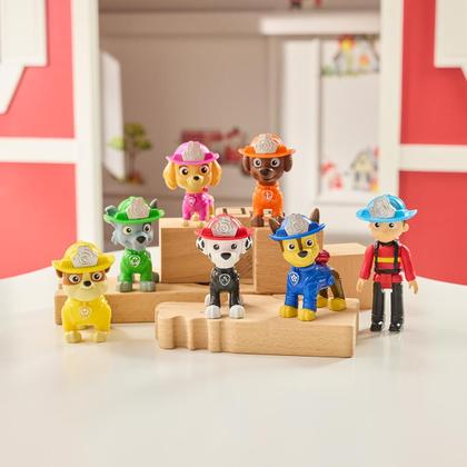 Imagem de Patrulha Canina - Pack com 7 Bonecos Time Fire Rescue