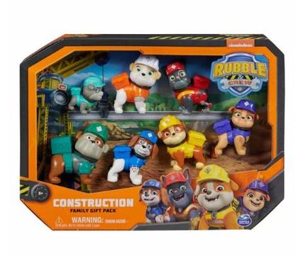 Imagem de Patrulha canina - set figuras rubble e crew