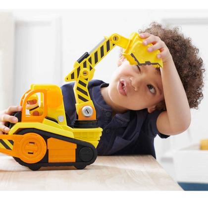 Imagem de Patrulha Canina Veículo De Construção Do Rubble 3799 Amarelo