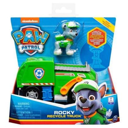 Imagem de Patrulha Canina Veículo e Boneco Rocky Recycle Truck - Sunny