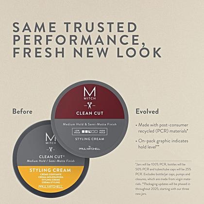 Imagem de Paul Mitchell Mitch Clean Cut Styling Cream- Creme Fixador 85g