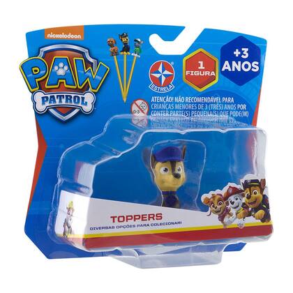 Imagem de Paw Patrol Topper Unitário Chase